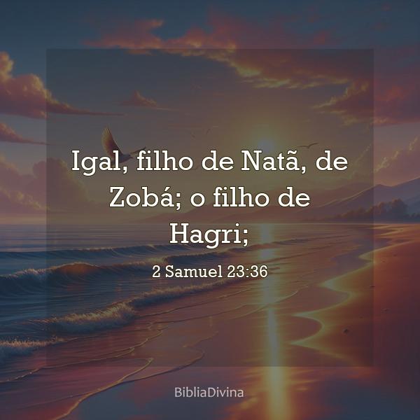 2 Samuel 23:36