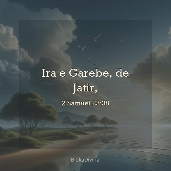 2 Samuel 23:38