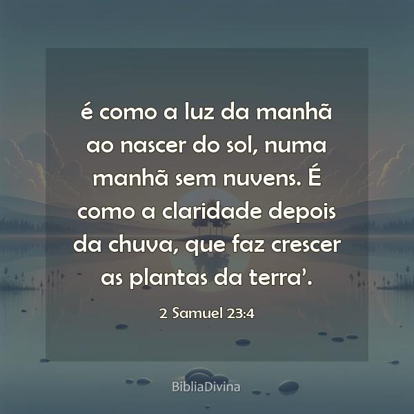 2 Samuel 23:4