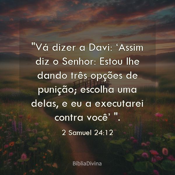 2 Samuel 24:12