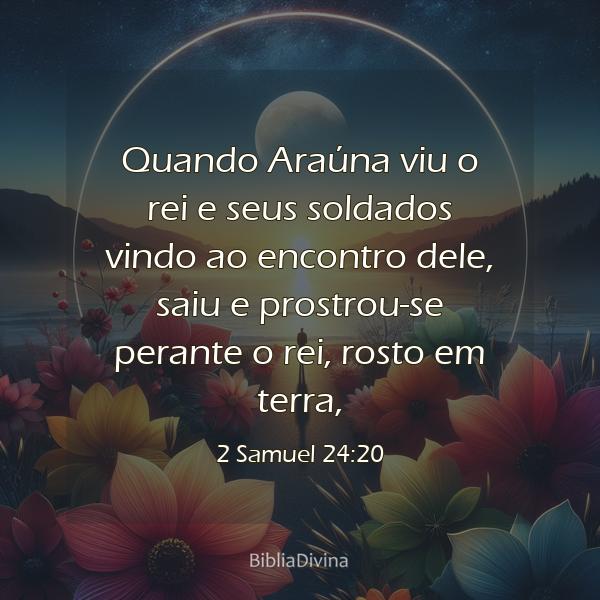 2 Samuel 24:20