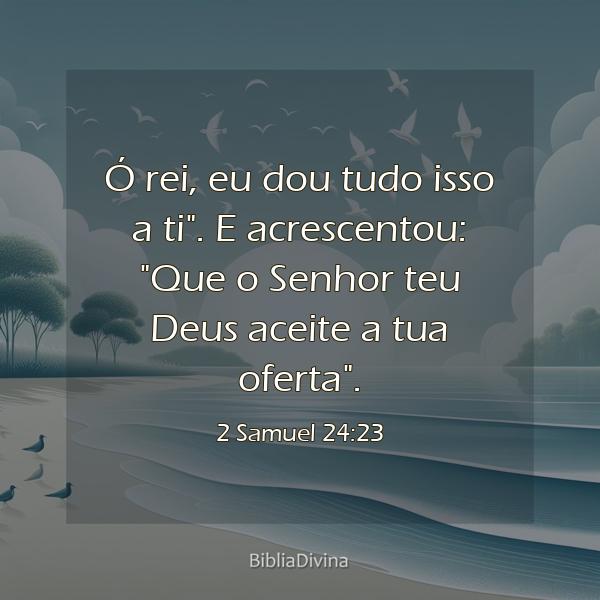 2 Samuel 24:23