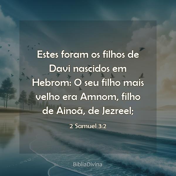 2 Samuel 3:2