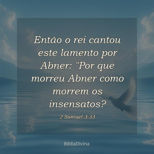 2 Samuel 3:33