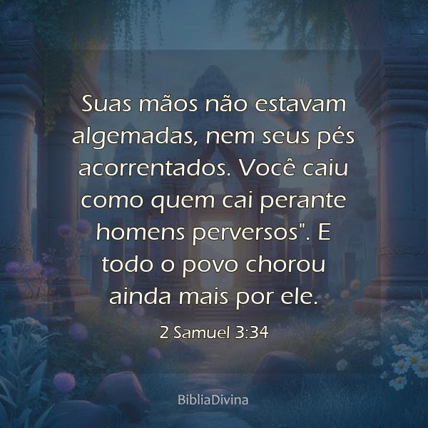 2 Samuel 3:34