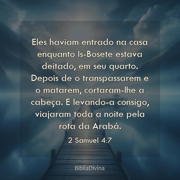 2 Samuel 4:7