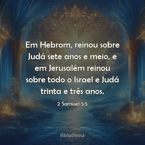 2 Samuel 5:5