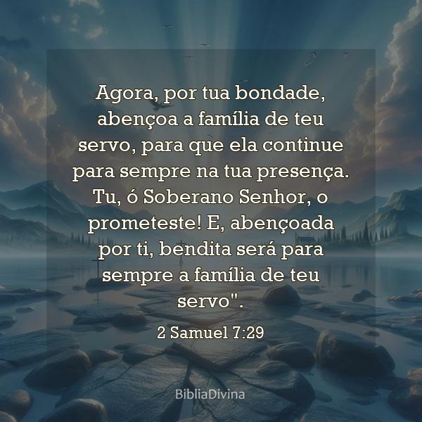 2 Samuel 7:29