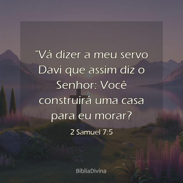 2 Samuel 7:5