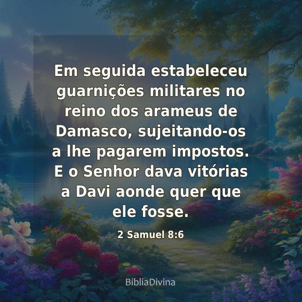 2 Samuel 8:6