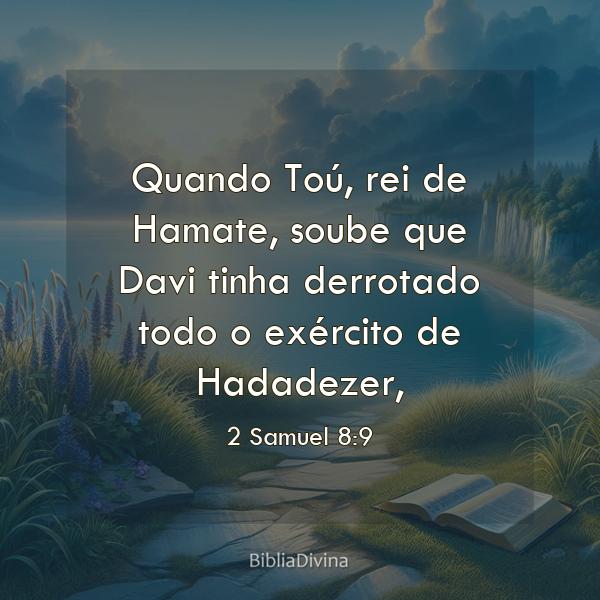 2 Samuel 8:9