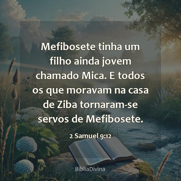 2 Samuel 9:12