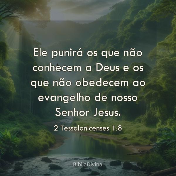 2 Tessalonicenses 1:8