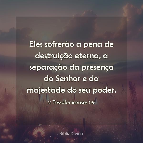 2 Tessalonicenses 1:9