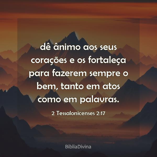 2 Tessalonicenses 2:17