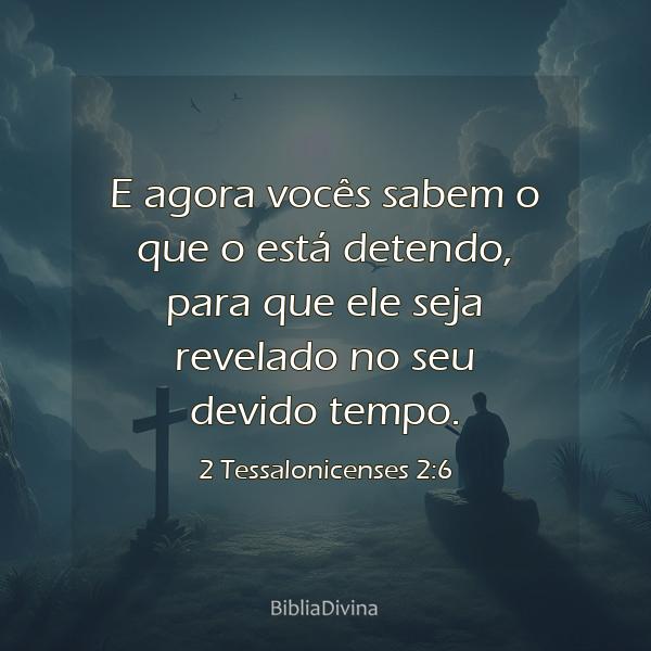 2 Tessalonicenses 2:6