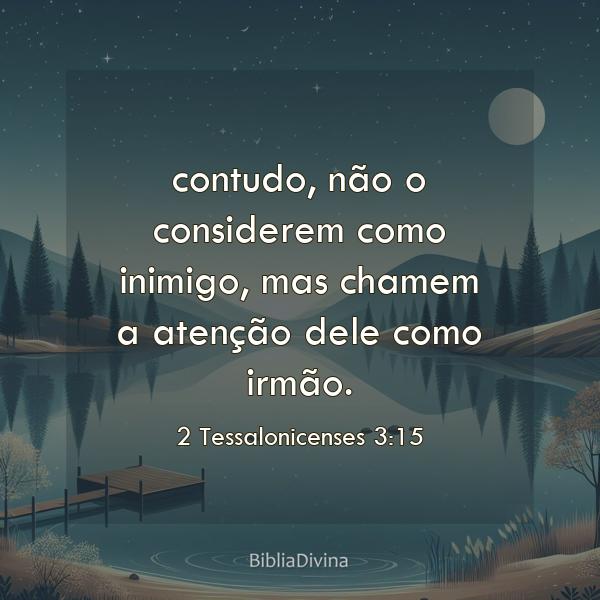 2 Tessalonicenses 3:15