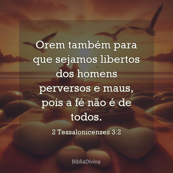 2 Tessalonicenses 3:2