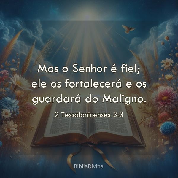 2 Tessalonicenses 3:3