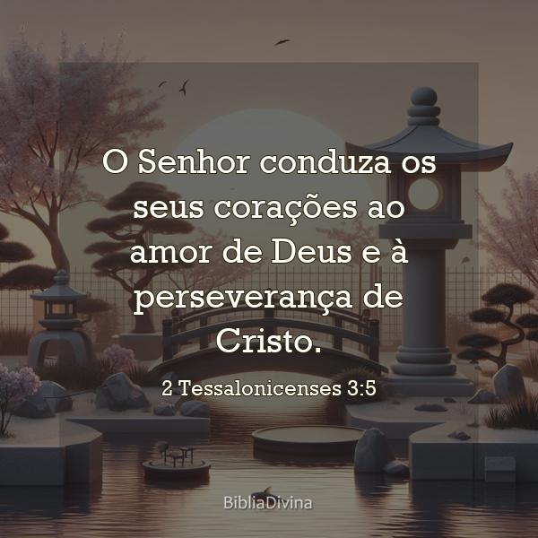 2 Tessalonicenses 3:5