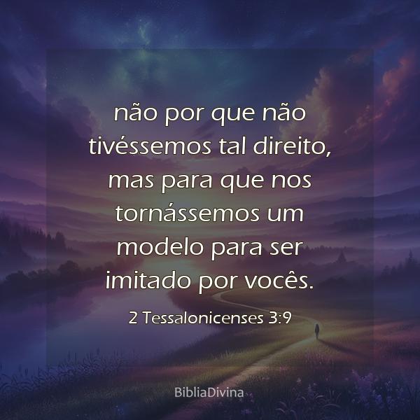 2 Tessalonicenses 3:9