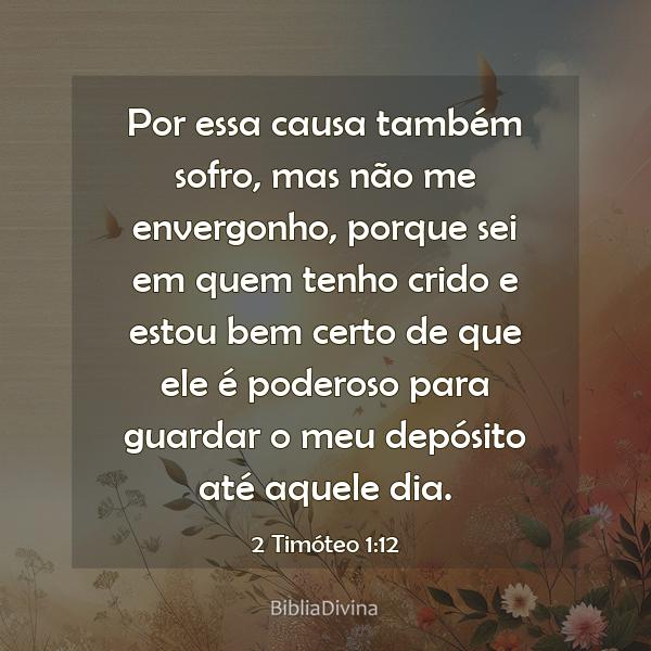 2 Timóteo 1:12