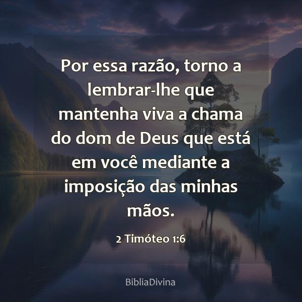 2 Timóteo 1:6