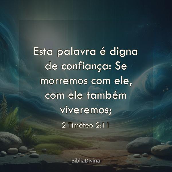 2 Timóteo 2:11