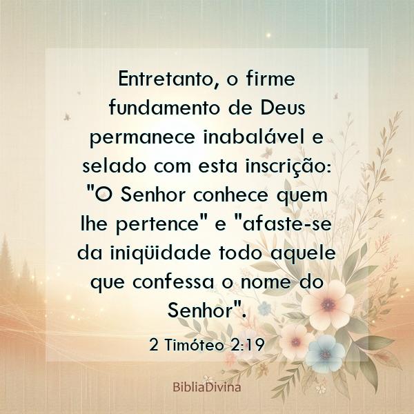 2 Timóteo 2:19