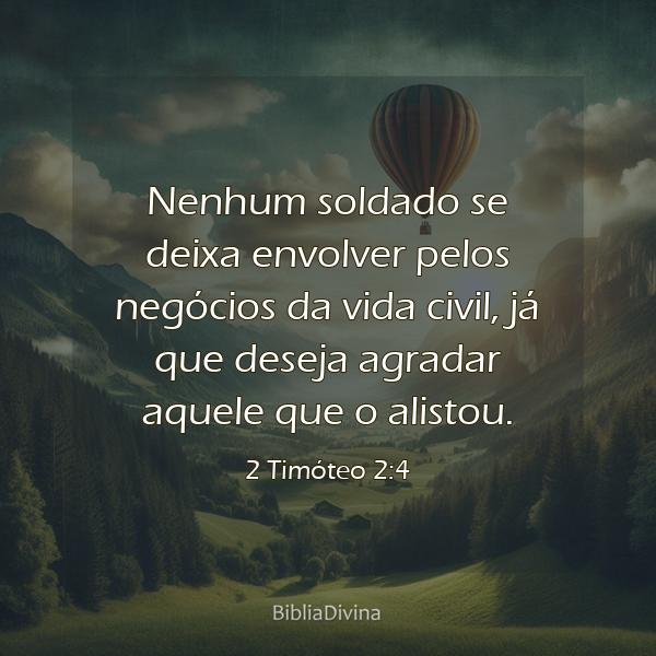 2 Timóteo 2:4