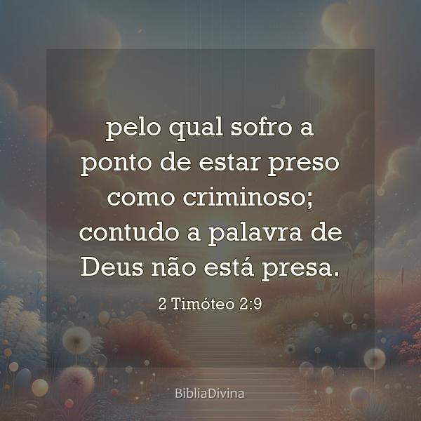 2 Timóteo 2:9