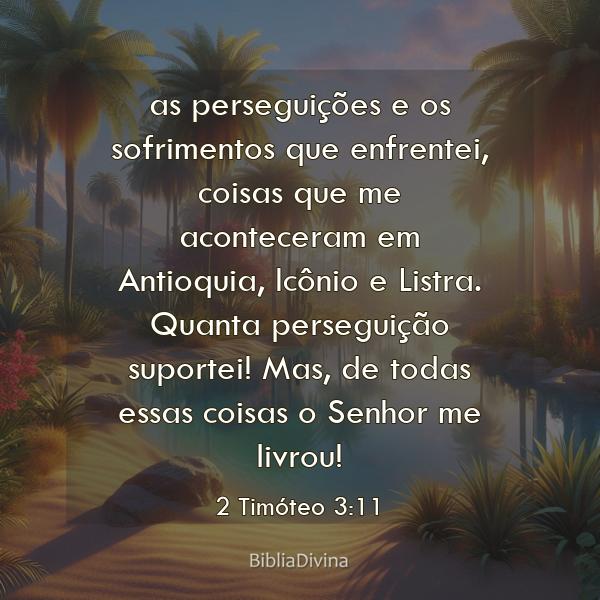 2 Timóteo 3:11