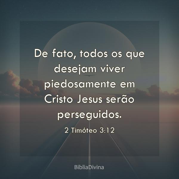 2 Timóteo 3:12