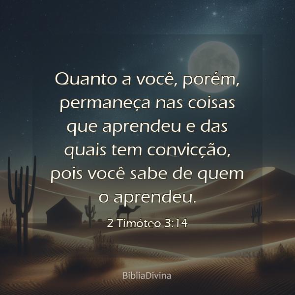 2 Timóteo 3:14