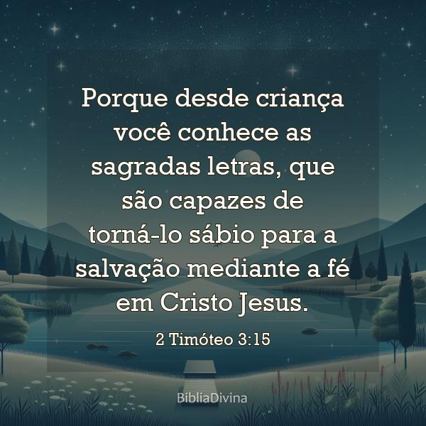 2 Timóteo 3:15