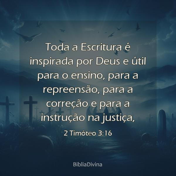 2 Timóteo 3:16