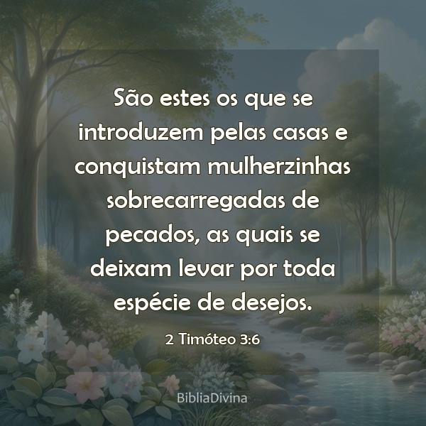 2 Timóteo 3:6