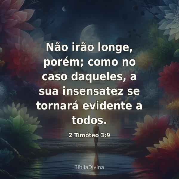 2 Timóteo 3:9