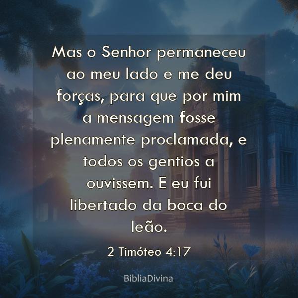 2 Timóteo 4:17