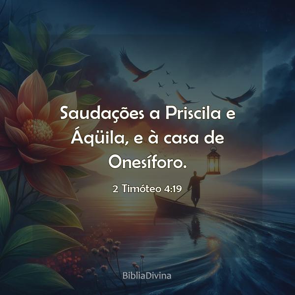 2 Timóteo 4:19