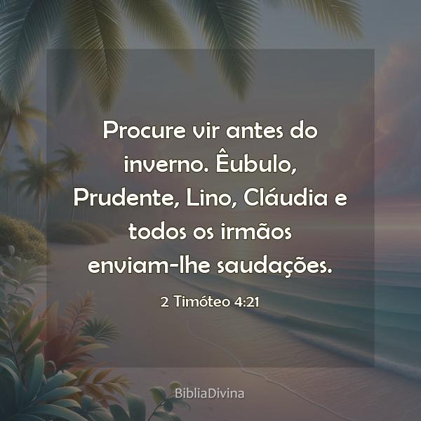 2 Timóteo 4:21