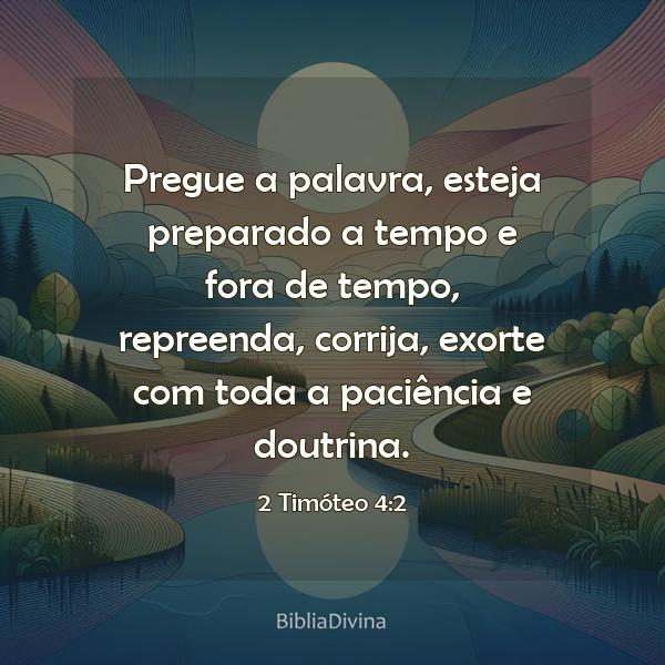 2 Timóteo 4:2