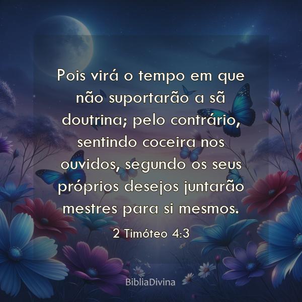 2 Timóteo 4:3