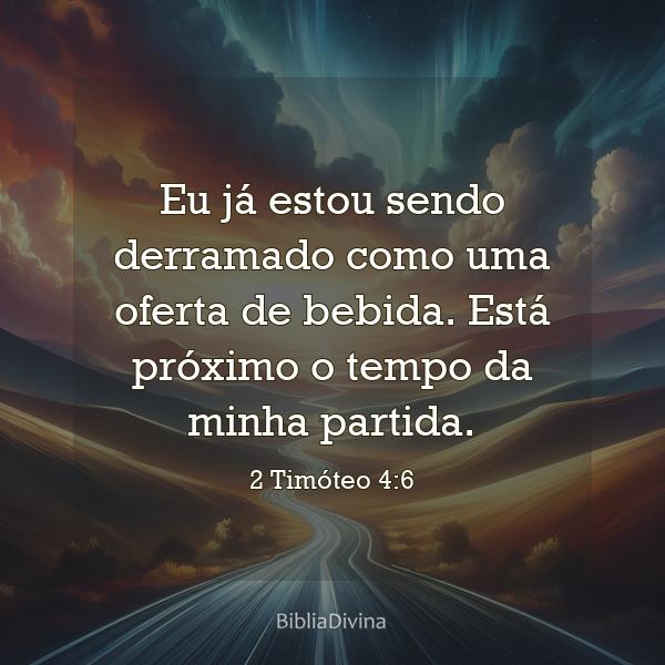 2 Timóteo 4:6