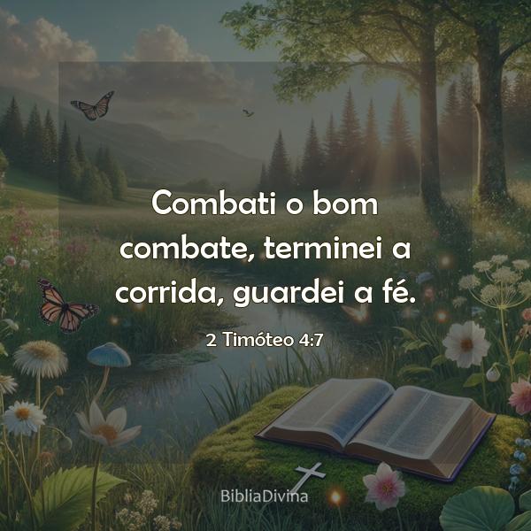 2 Timóteo 4:7