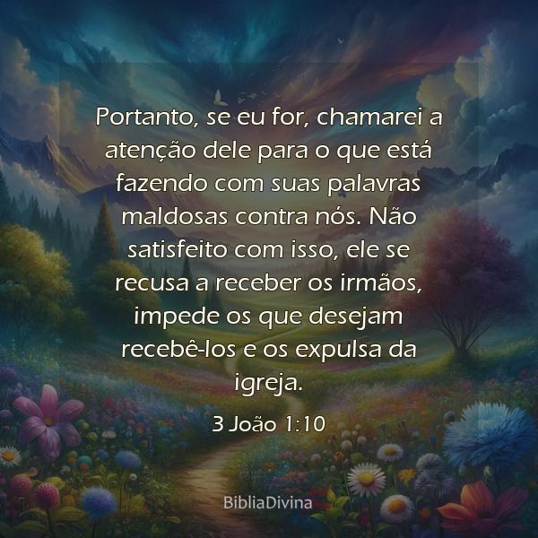 3 João 1:10