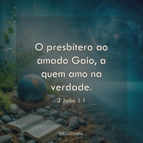 3 João 1:1