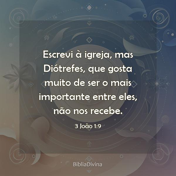 3 João 1:9