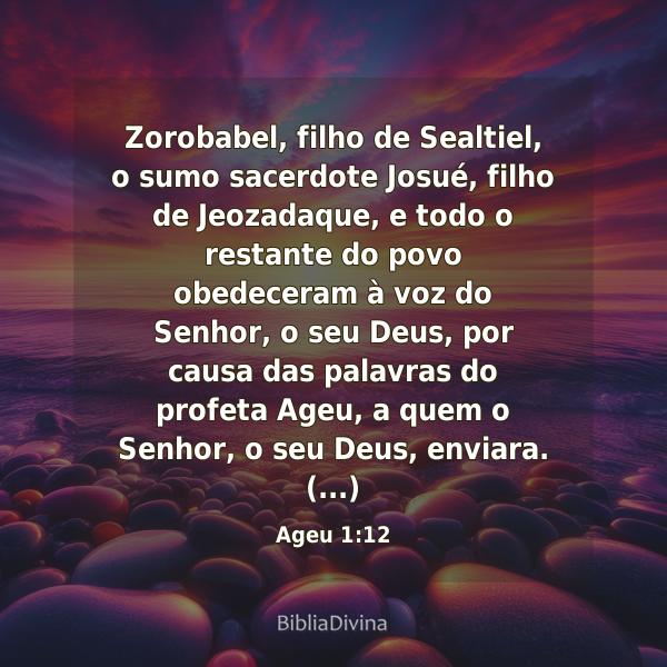 Ageu 1:12