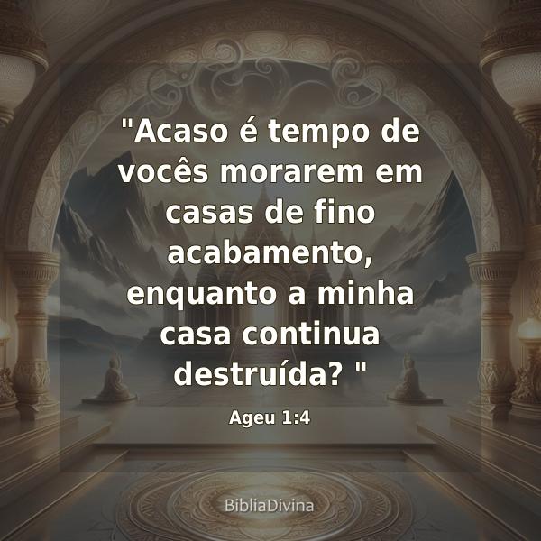 Ageu 1:4